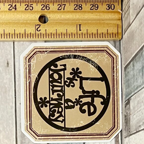 🌀10/$10🌀 Scrapbooking Vintage Reusable Sticker Decal - Picture 2 of 2